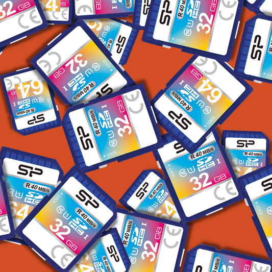 Silicon Power 32 and 64GB SD card