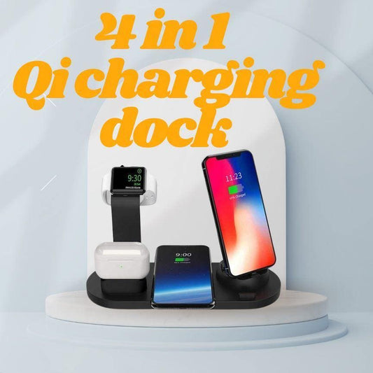 4 in 1 Wireless Charging Dock - McNasty StudiosPower Adapter & Charger AccessoriesMcNasty’s StudioMobile Phone Accessories, Wireless Chargers