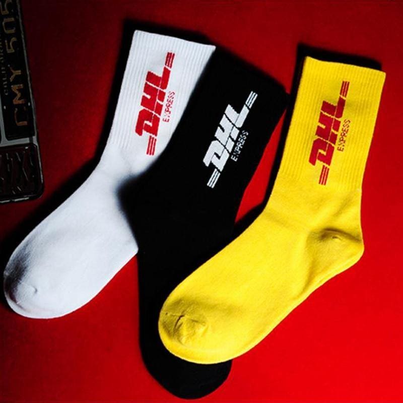 DHL Express crew Socks - McNasty StudiossocksMcNasty’s StudioMen's Socks, Underwear & Sleepwears