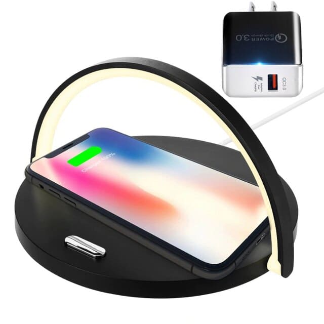 Fast Qi Wireless Charger - McNasty StudiosElectronicsMcNasty Studiosfast, lamp, Mobile Phone Accessories, phone, table, wireless, Wireless Chargers