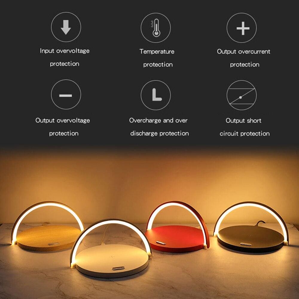 Fast Qi Wireless Charger - McNasty StudiosElectronicsMcNasty Studiosfast, lamp, Mobile Phone Accessories, phone, table, wireless, Wireless Chargers