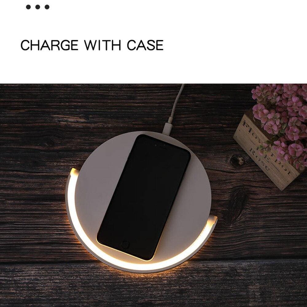 Fast Qi Wireless Charger - McNasty StudiosElectronicsMcNasty Studiosfast, lamp, Mobile Phone Accessories, phone, table, wireless, Wireless Chargers
