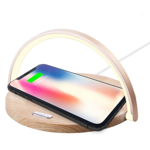 Fast Qi Wireless Charger - McNasty StudiosElectronicsMcNasty Studiosfast, lamp, Mobile Phone Accessories, phone, table, wireless, Wireless Chargers