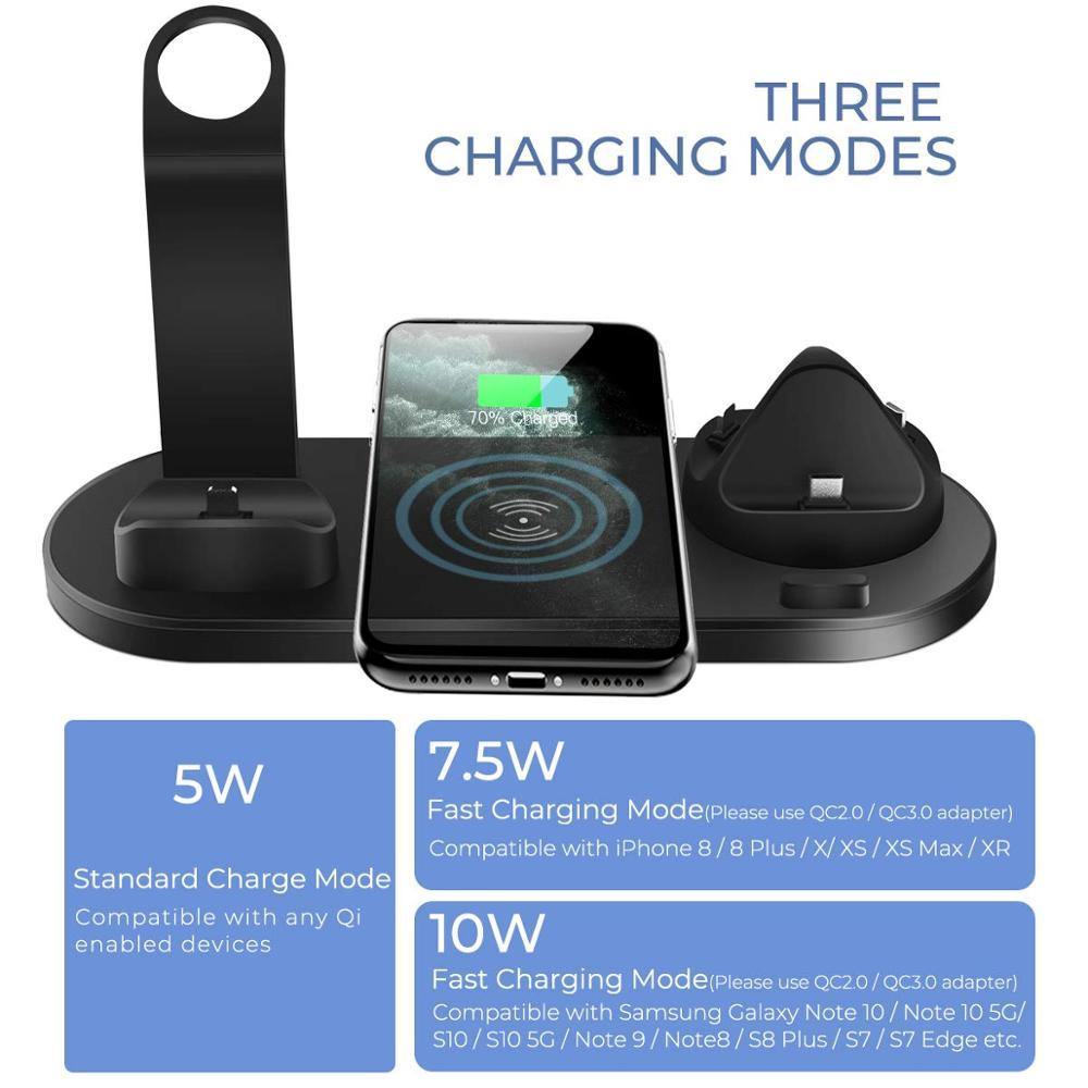 4 in 1 Wireless Charging Dock - McNasty StudiosPower Adapter & Charger AccessoriesMcNasty’s StudioMobile Phone Accessories, Wireless Chargers