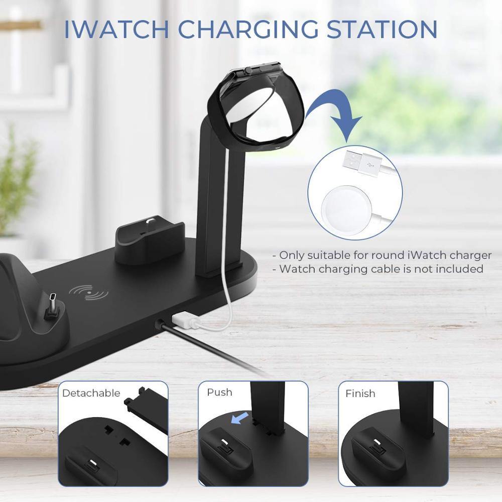 4 in 1 Wireless Charging Dock - McNasty StudiosPower Adapter & Charger AccessoriesMcNasty’s StudioMobile Phone Accessories, Wireless Chargers