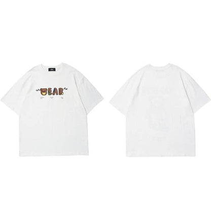 Embroidery Bear Tshirt - McNasty StudiosShirts & TopsMcNasty’s Studiobear, embroidery, shirt, sparklesleeve, tshirt, type