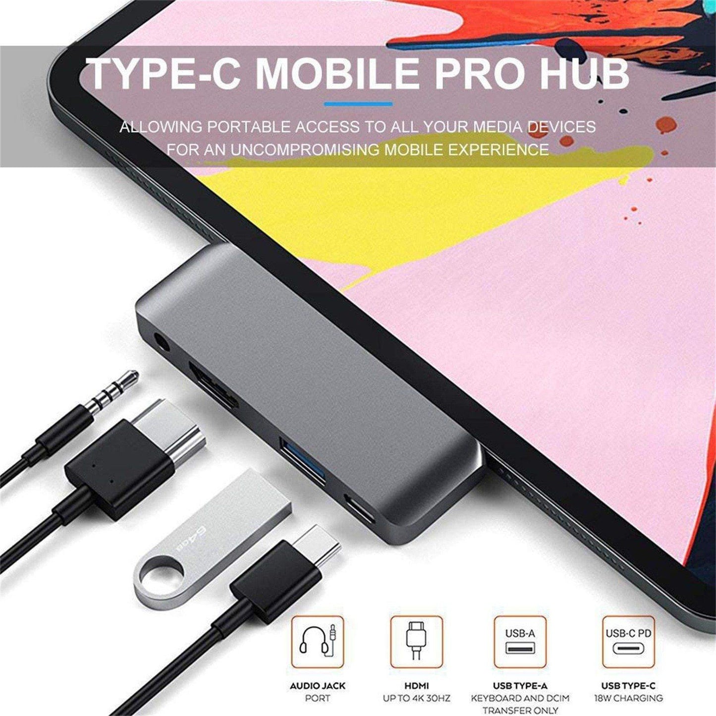 USB Type-C Hub Adapter - McNasty StudioshubMcNasty’s Studiogadgets, music, party, tech, tech accessories, technology